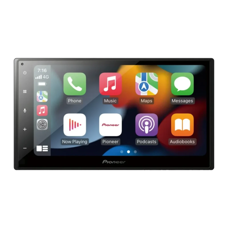 Pioneer Noir CarPlay Android Auto DAB+ 6,8 pouces SPH-DA360DAB Bluetooth Autoradio