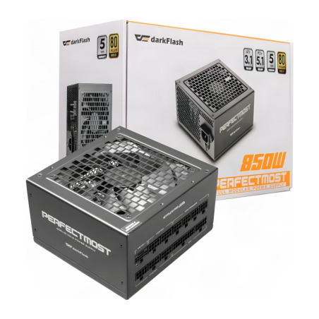 Darkflash Modulaire 850W 80 Plus Gold Noir PMT850A3 Alimentation