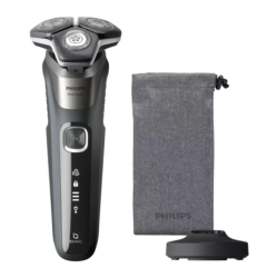 Philips Shaver Series 5000 3 Têtes Rotatives S5887/13 Gris sans fil 60 min Rasoir électrique