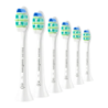 Têtes de brosse à dents Philips Sonicare InterCare Pack 6 BrushSync Blanc HX9006/87