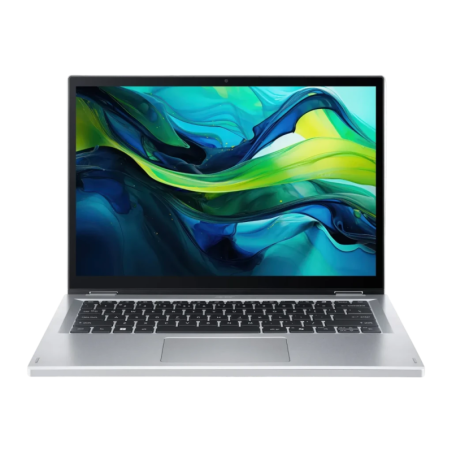 Acer Aspire Go Spin 14 8GB/512GB 14 pouces IPS Tactile WUXGA Intel Core 3 N355 SSD NVMe M.2 Windows 11 Home Argent AGSP14-31PT P