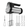 Cecotec PowerTwist 500 Full Steel 500W Noir 5 vitesses acier inoxydable Batteur électrique