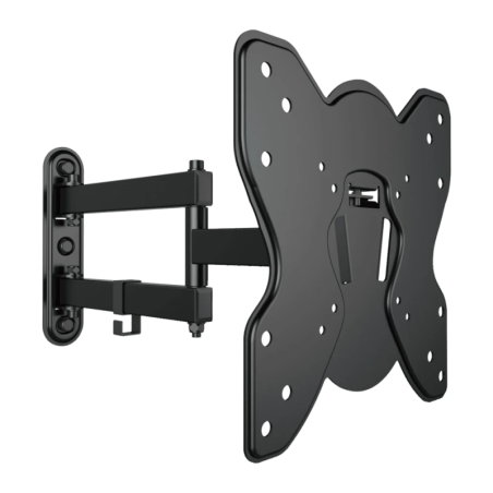 Support TV Metronic Noir Mural Orientable et Inclinable 28 pouces-42 pouces 451063