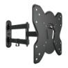 Support TV Metronic Noir Mural Orientable et Inclinable 28 pouces-42 pouces 451063