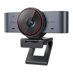 EMEET SmartCam C960 Ultra 4K 30fps Gris mise au point automatique microphone Webcam