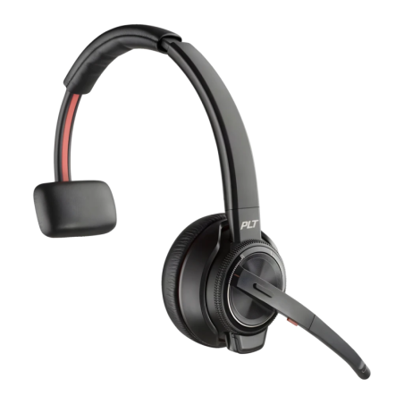 Poly Savi 8210 UC DECT USB-A 13h Noir Arceau avec micro Casque