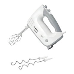 Bosch ErgoMixx 450W 5 vitesses Gris MFQ36400 acier inoxydable Mixeur plongeant