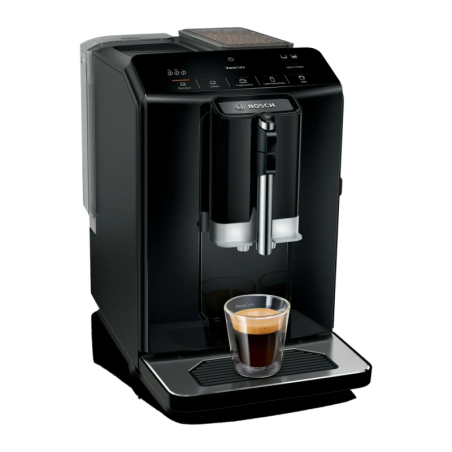 Bosch Série 2 VeroCafe 1,4L Moulin intégré Cappuccino Noir TIE20119 1300W Machine à Café Superautomatique