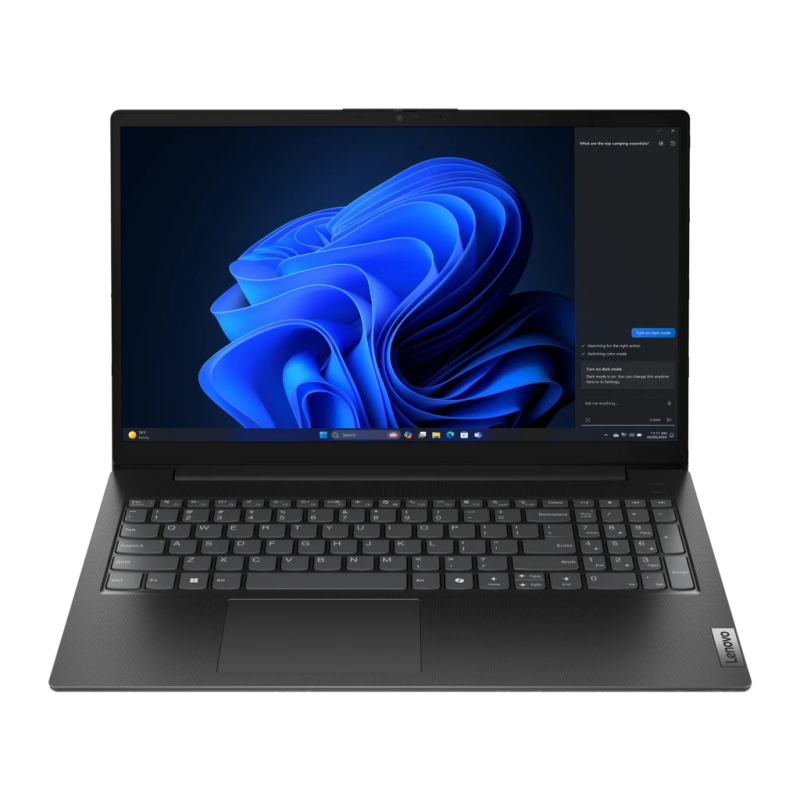 Lenovo V15 G5 IRL 8GB/512GB 15,6 pouces FHD Intel Core i3-1315U NVMe PCIe 4.0 Sans système d'exploitation Noir PC portable