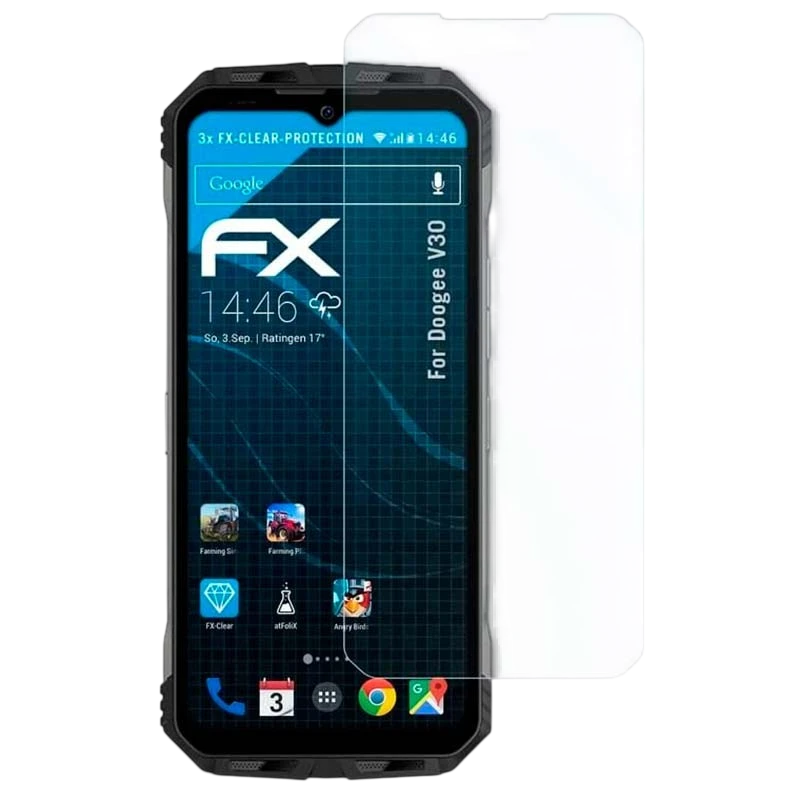 Protecteur d'écran en verre trempé Doogee V30