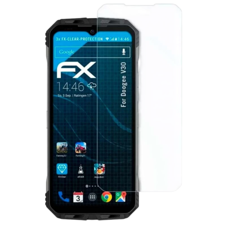 Protecteur d'écran en verre trempé Doogee V30