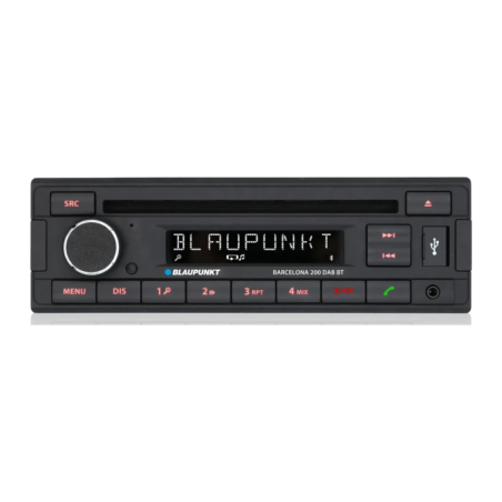 Blaupunkt Barcelona 200 DAB BT Noir 1 DIN Bluetooth Autoradio