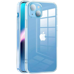 Coque en silicone iPhone 14 Transparent