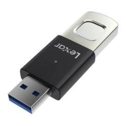 Lexar JumpDrive Fingerprint F35 Pro 64GB Noir USB 3.2 Gen 1 300MB/s Clé mémoire