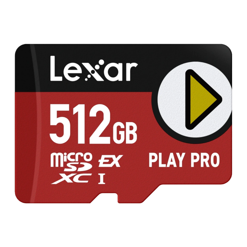 Lexar Play Pro Express 512GB 900MB/s V30 U3 Carte microSD