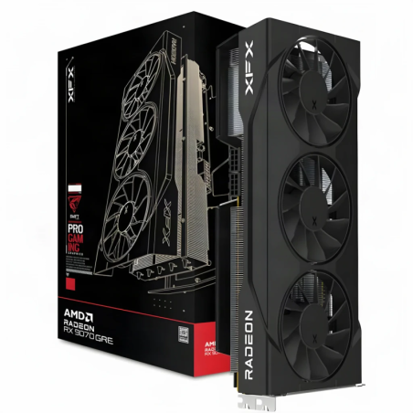 XFX Swift Radeon RX 9070 GRE Triple Fan 12GB GDDR6 Noir Carte graphique