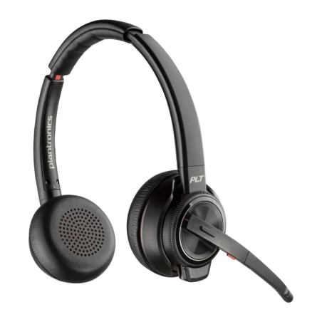Poly Savi 8220 UC DECT USB-A 13h Noir Arceau ANC avec micro Casque