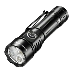 Superfire L21 Noir USB-C 1350 Lumens 3000mAh IP44 Lampe torche LED rechargeable