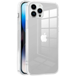 Coque en silicone iPhone 14 Pro Max Transparent
