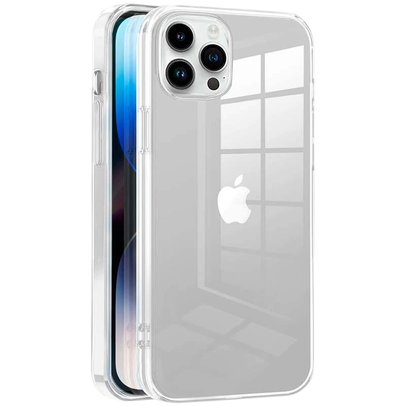 Coque en silicone iPhone 14 Pro Max Transparent