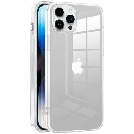 Coque en silicone iPhone 14 Pro Max Transparent