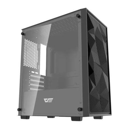 Darkflash M305 Mesh Verre Trempé Micro-ATX/ITX Noir Boîtier PC