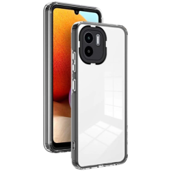 Coque en silicone Xiaomi Redmi A1 / Redmi A2 avec Bumper Noir