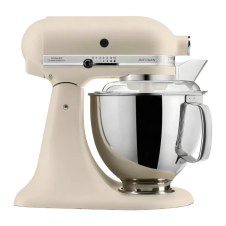 KitchenAid Artisan 4,7L 300W Bol inox Beige 5KSM175PSEFL Robot de cuisine