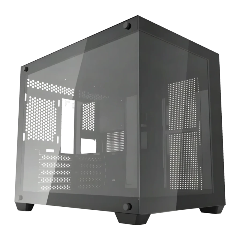 Darkflash Midi Tower Verre Trempé mATX/ITX 360mm Noir C285MP Boîtier PC