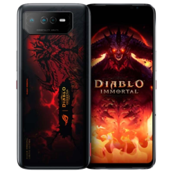 ASUS ROG Phone 6 5G 16Go/512Go Édition Diablo Immortal 6,78 pouces AMOLED 165Hz 50MP 6000mAh 65W NFC
