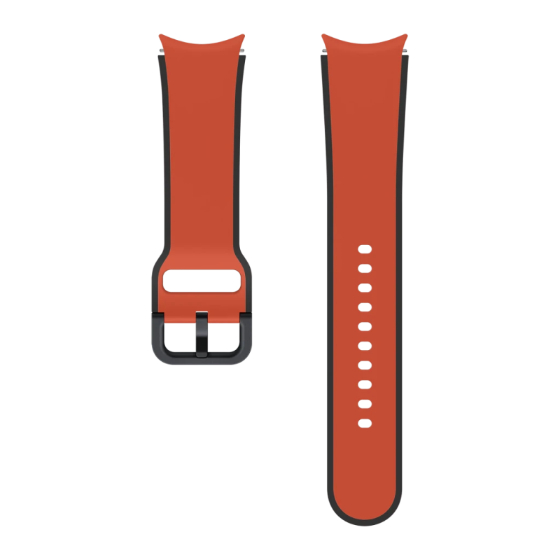 Bracelet smartwatch Samsung Two-tone Sport Band 20mm Galaxy Watch M/L Rouge