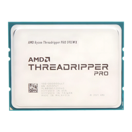 AMD Ryzen Threadripper PRO 5955WX 16 Cœurs sWRX8 Plateau 32 threads 4,5GHz Processeur