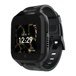 Xplora XGO3 2e Gen 4G Noir 1,3 pouces TFT Appels SOS Visio GPS IP68 Smartwatch