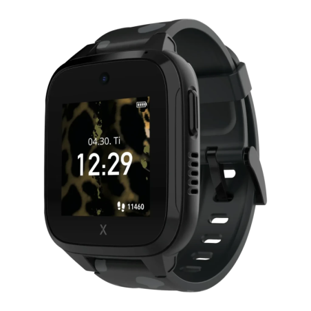 Xplora XGO3 2e Gen 4G Noir 1,3 pouces TFT Appels SOS Visio GPS IP68 Smartwatch