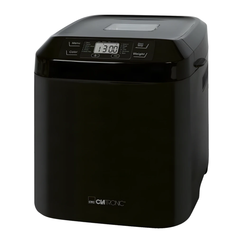 Clatronic BBA 3774 3L 550W Noir 12 programmes Machine à pain