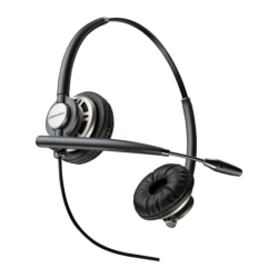 Poly EncorePro 720D Filaire Réduction de bruit Noir Arceau avec micro Casque