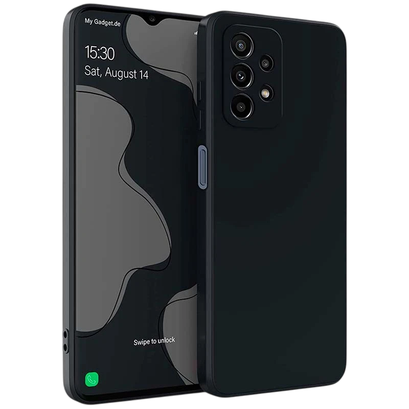 Coque Samsung Galaxy A23 5G A236 Square Liquid Premium Noir