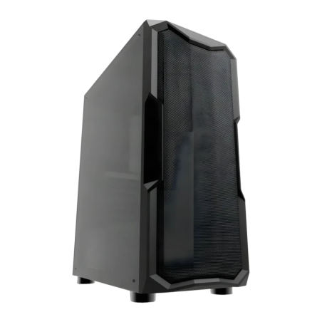 Darkflash Aquarius Mesh Panneau latéral acrylique transparent ATX Noir Boîtier PC