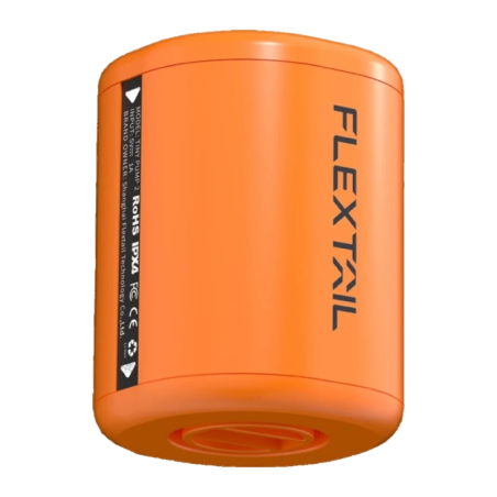 Flextail Tiny Pump 2 Orange USB-C IP44 800mAh Gonfleur électrique