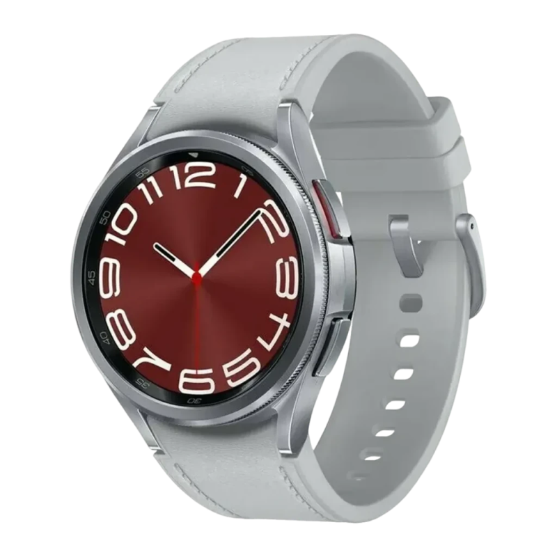 Samsung Galaxy Watch6 Classic 43 mm LTE Argent 1,3 pouces OLED Tension artérielle 5ATM