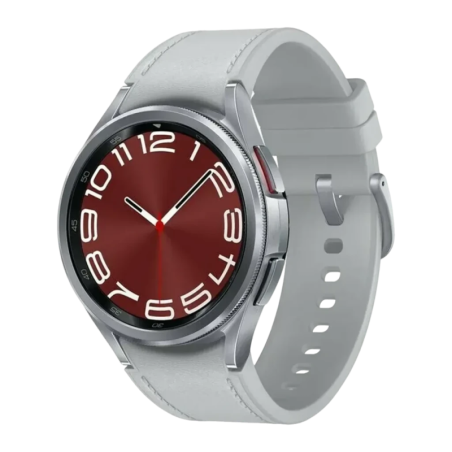 Samsung Galaxy Watch6 Classic 43 mm LTE Argent 1,3 pouces OLED Tension artérielle 5ATM