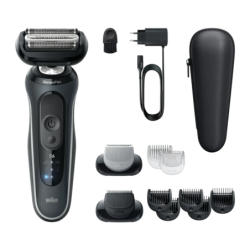 Braun Series 6 sec et humide 62-G1650s Noir sans fil 60 min Rasoir