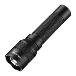 Superfire F1-X Noir USB-C 200lm 230 m 600mAh Lampe torche LED rechargeable