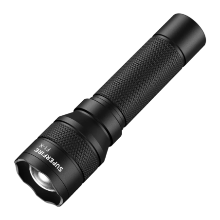 Superfire F1-X Noir USB-C 200lm 230 m 600mAh Lampe torche LED rechargeable