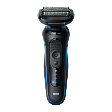 Braun Series 5 sec et humide 52-B1650S Noir/Bleu Charge rapide 5 min 50 min Rasoir