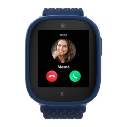 Xplora X6 Play 2e génération 4G Bleu 1,52 pouces TFT Appels SOS Caméra 5MP GPS 5ATM Montre connectée