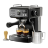 HiBREW H10A 1,8L Buse Vapeur 19Bar Noir Cafetière Espresso