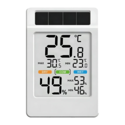 Baldrtherm Température et Humidité B0590TH-V6 Blanc Thermo-hygromètre