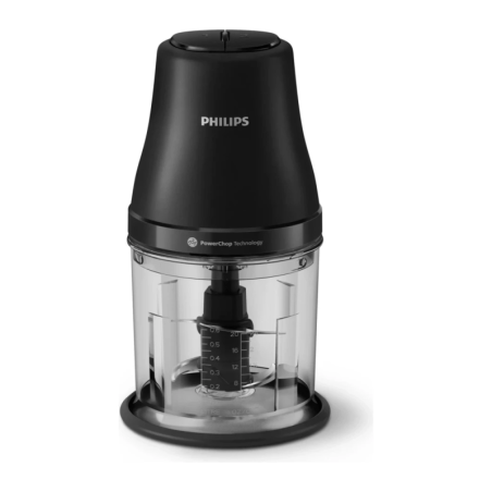 Philips 1L 450W 2 Vitesses Noir HR1501/00 Hachoir