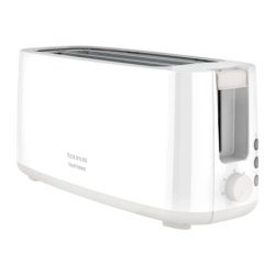 Taurus MyToast Toastissimo 1400W 2 Fentes Extra Larges Blanc 7 niveaux Grille-pain